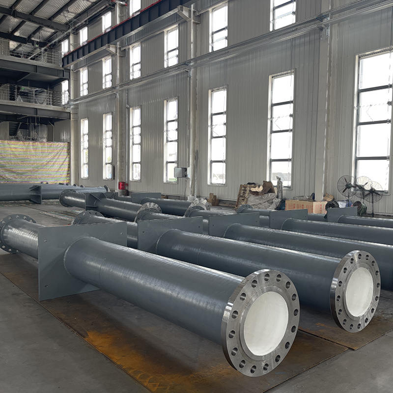 Adhesive ceramic wear-resistant pipe