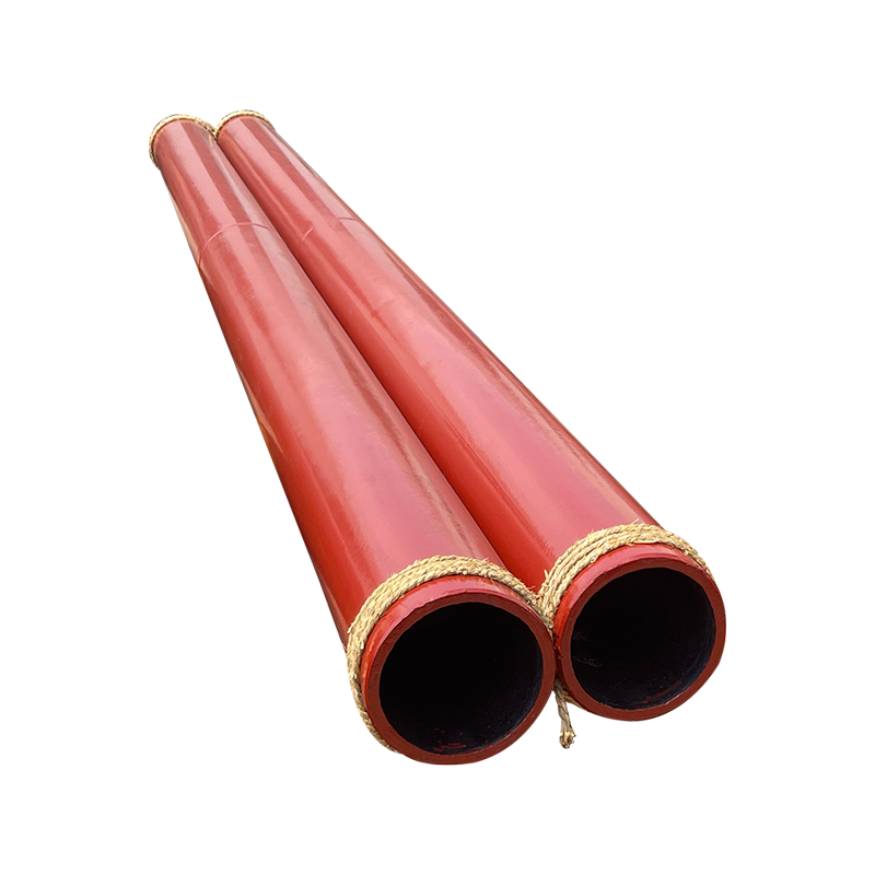 Sintered ceramic lined composite steel pipe Sintered ceramic lined composite steel pipe